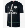 Camisola Paris Saint Germain Jodan Preto Equipamento 3ª 2018-2019 Manga Curta